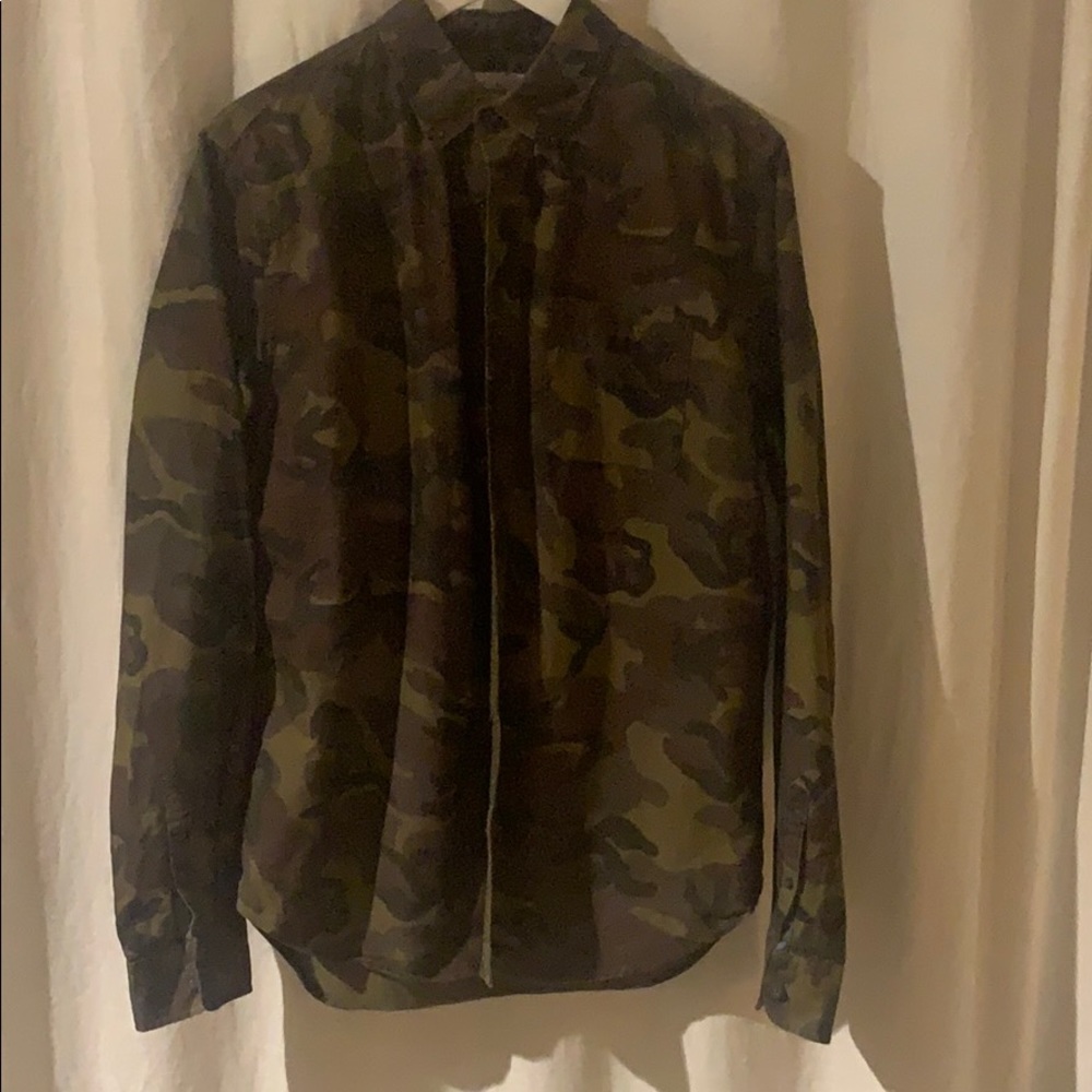 Men’s Camo Oxford shirt